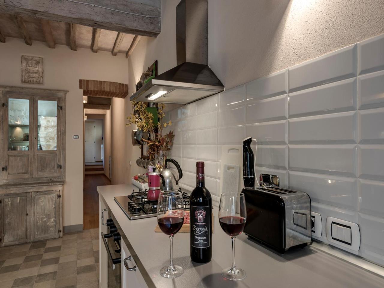 Apartment La Scala 1572 San Quirico dʼOrcia Zewnętrze zdjęcie
