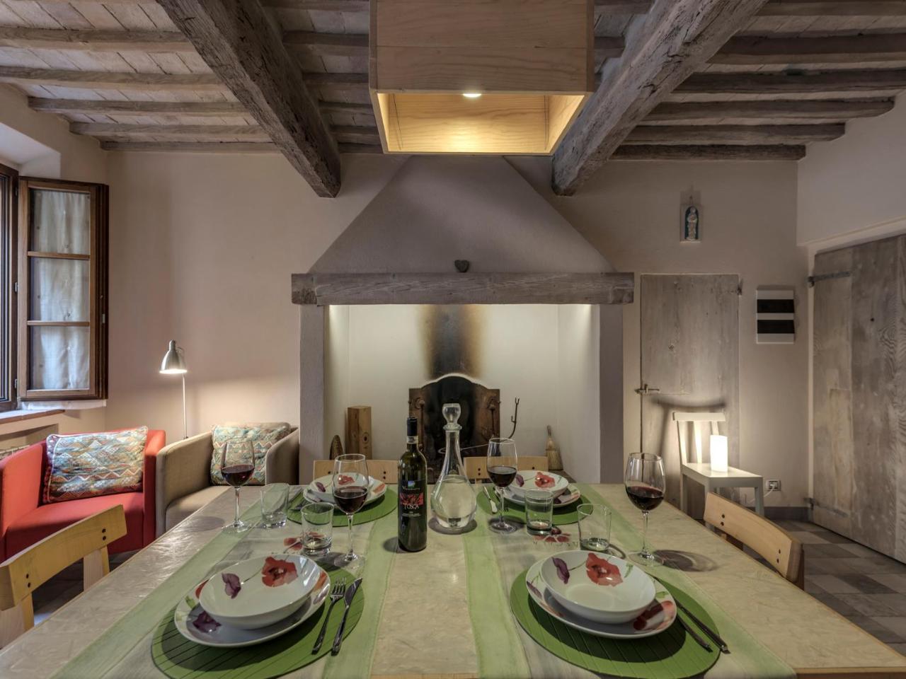 Apartment La Scala 1572 San Quirico dʼOrcia Zewnętrze zdjęcie